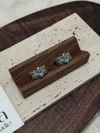 疊戴藍托帕戒指