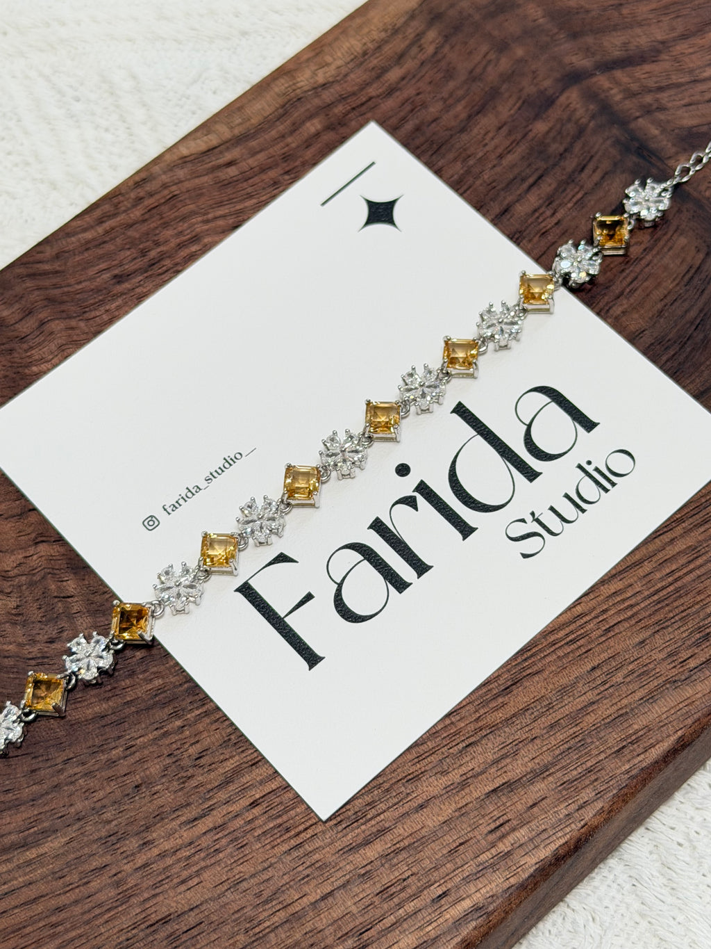 阿斯切黃水晶手鏈