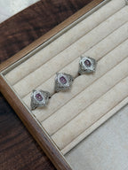 鏤空雕花紫水晶戒指