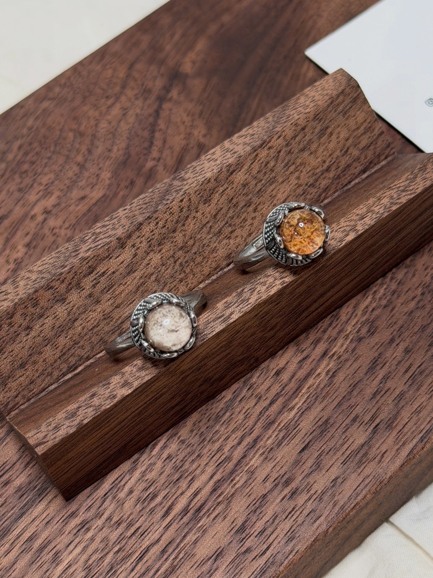 做舊鈦鋼幽靈戒指