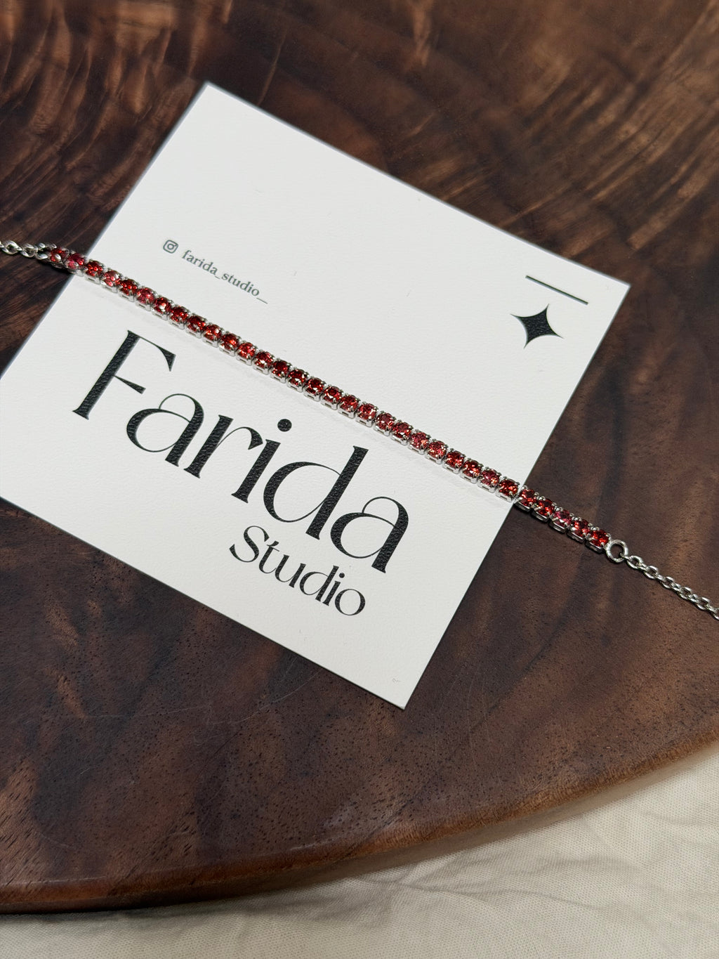 鑽切石榴石手鏈