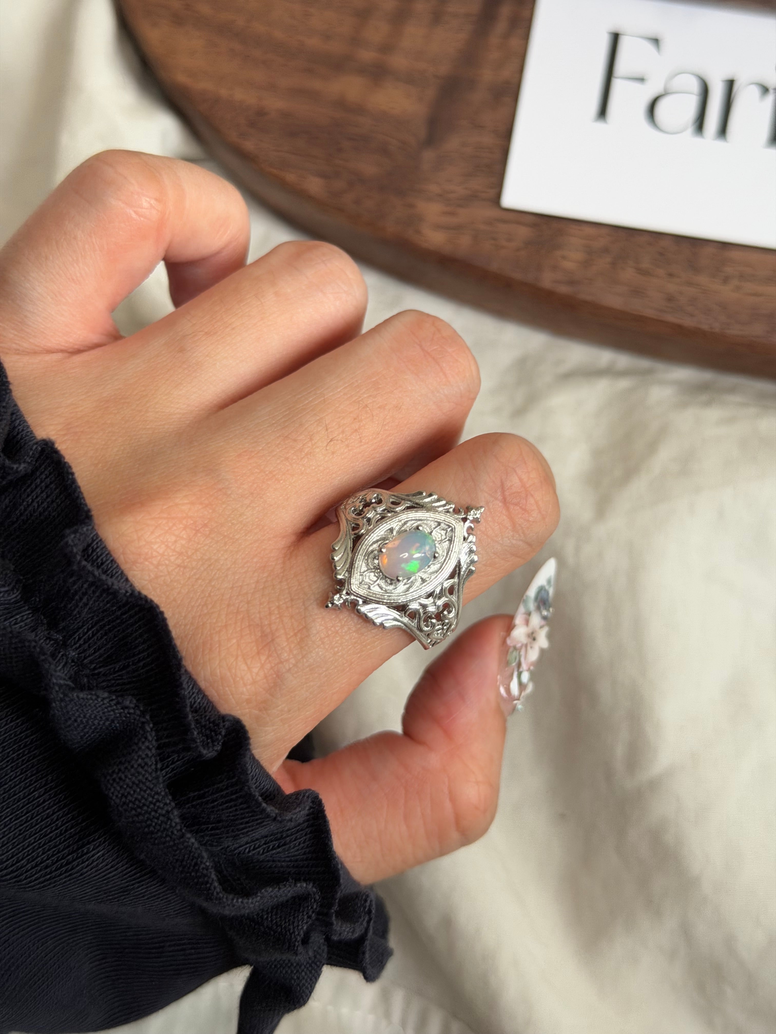 宮廷風澳寶戒指