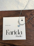 海藍寶天使吊墜