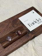 粉紫鋰雲母戒指