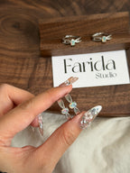 鑽切絲帶澳寶戒指