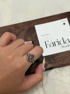 S925粉幽靈純銀戒指