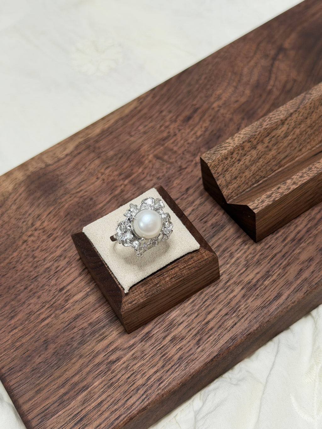 設計款珍珠戒指