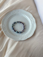 金屬光黑珍珠手鏈