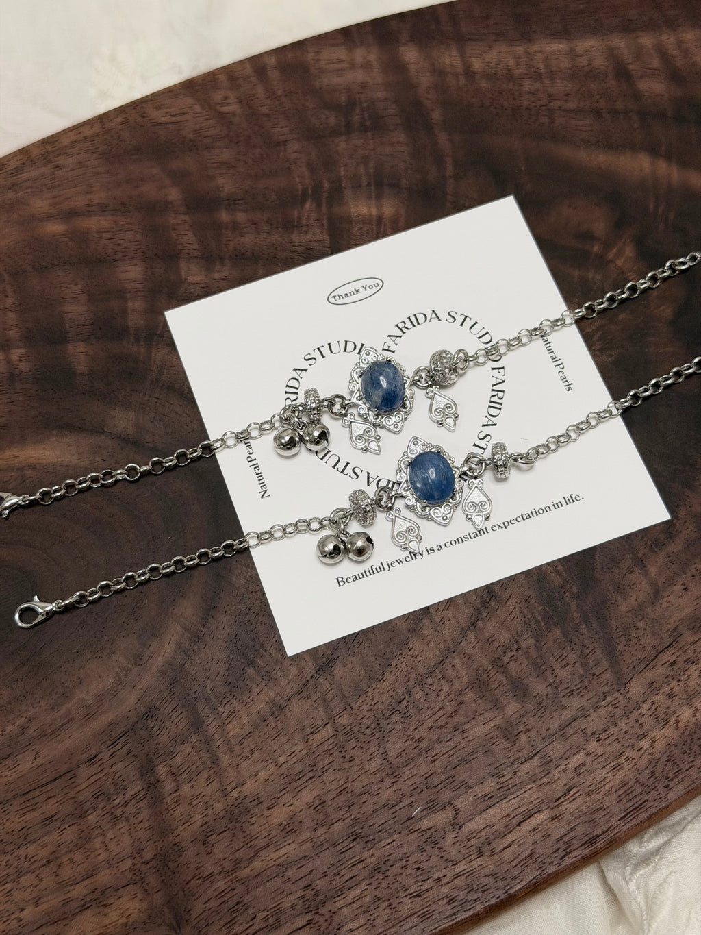 藍晶石鈴鐺手鏈