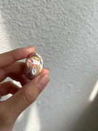 金粉色巴洛克吊墜