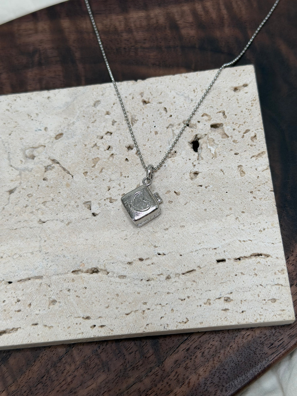 黃水晶戒指盒吊墜