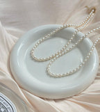 百搭米珠珍珠頸鏈