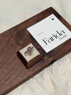 S925克羅星粉綠幽靈戒指