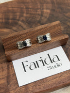 堇青石蝴蝶結戒指