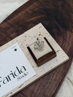 黑髮晶鈦鋼戒指