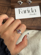 紫水晶簡約小戒指