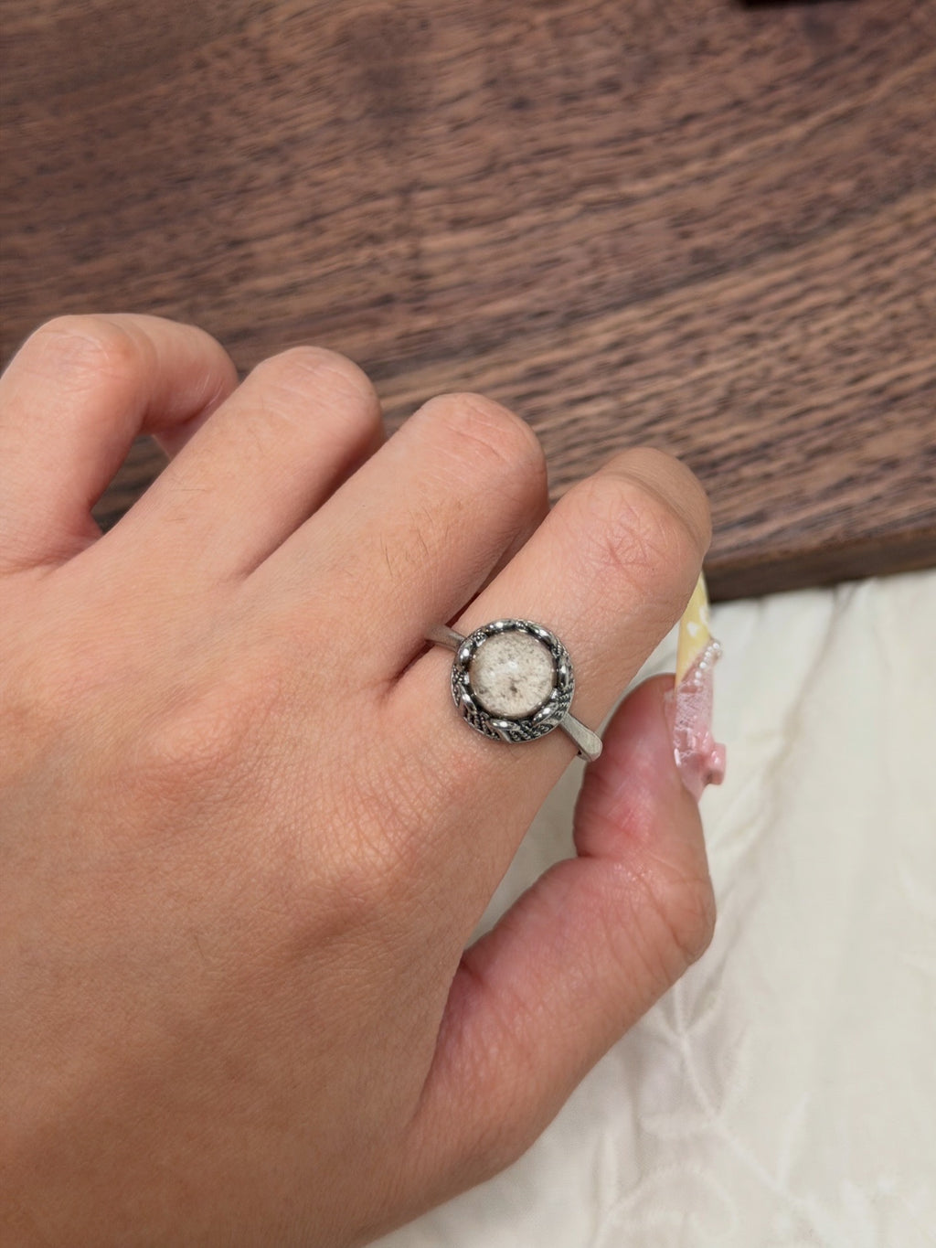 做舊鈦鋼幽靈戒指