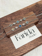 ✨ 月光流影灰拉長石手鏈✨