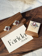 紫鋰雲母鈦鋼戒指