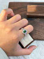 彩光黑澳寶鈦鋼戒指