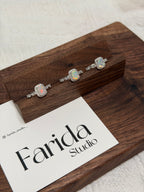 S925滿彩鑽切澳寶戒指