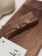 金髮晶星星鈦鋼戒指