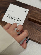 尼泊爾工藝金太陽戒指