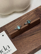 克羅星灰拉長石戒指