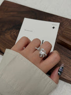 S925愛心煙花切戒指