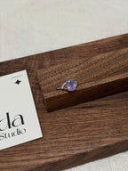 簡約款紫玉晶戒指