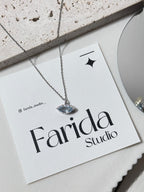 藍托帕鑽切S925銀吊墜